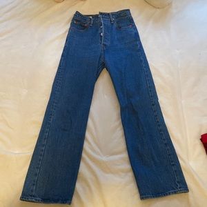 Levi’s ribcage straight jeans
